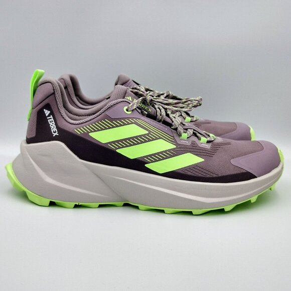 Adidas Terrex Trailmaker 2.0 Hiking Shoes Fig Green Spark IE5153 Women's Size 9 - Picture 1 of 8